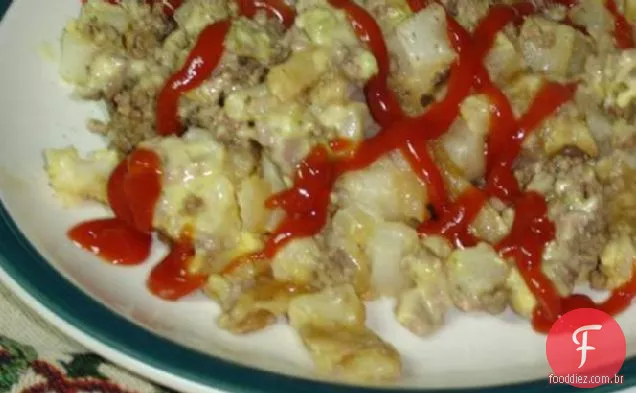 French-Fry Burger Bake