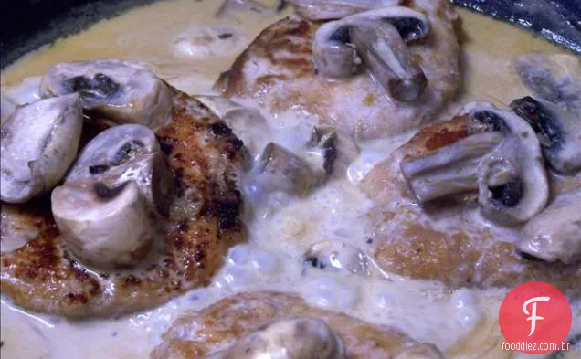 Carne de porco e Marsala