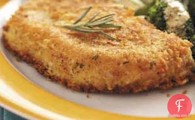 Receita De Costeletas De Porco Parmesão