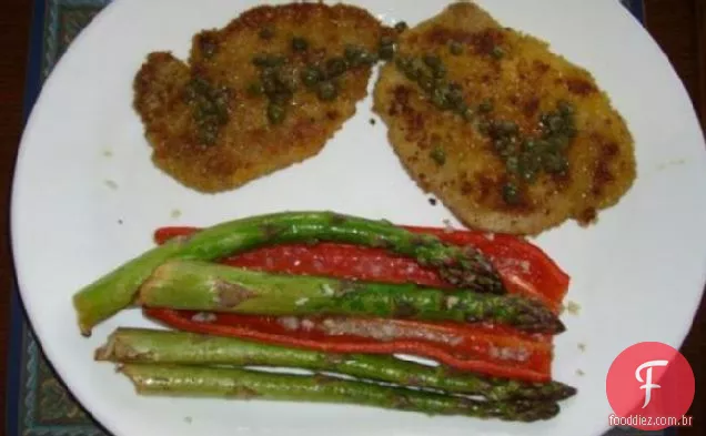 Costeletas De Porco Desossadas Milanese