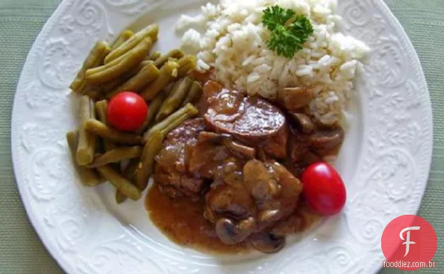 Lombo De Porco Cogumelo