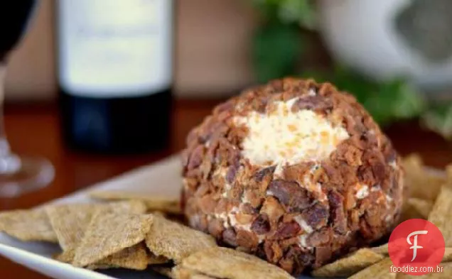 Bola de queijo rancho e Bacon