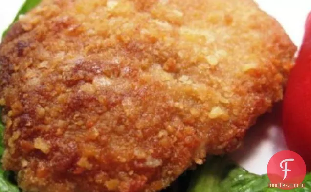 Carne de porco, vitela ou Schnitzel de frango