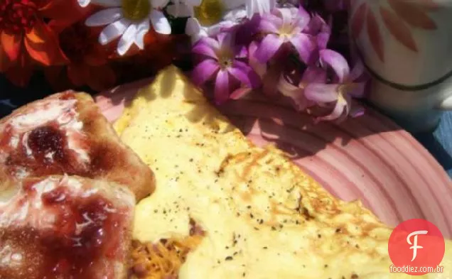Omelete Canadense De Bacon E Queijo