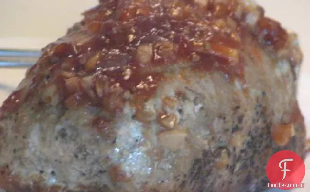 Hoisin Porco Assado Com Cebolinha