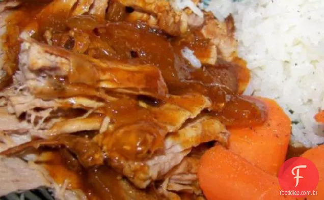 Não poderia ser mais fácil Churrasco Lombo De Porco (Pote De Barro)