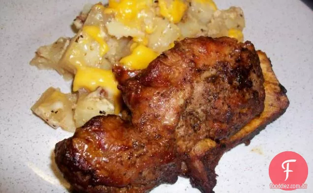 Lombo De Porco Grelhado Com Tempero Jerk (Sem Glúten)
