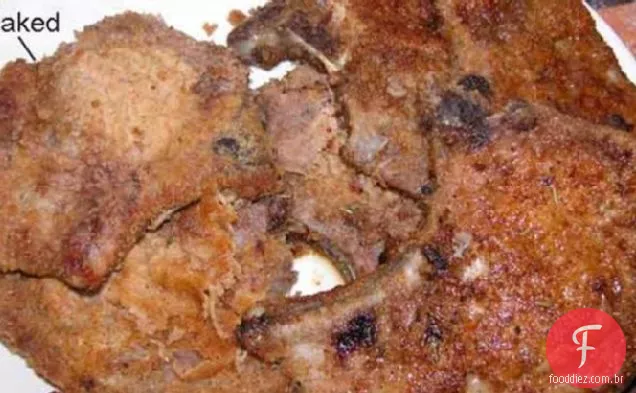 Costeletas De Porco De Alecrim