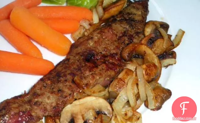 Fígado Bovino Frito Egípcio (Kibda Skandrani)