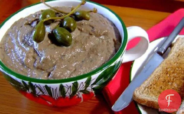 Paté do fígado de galinha de Zurie