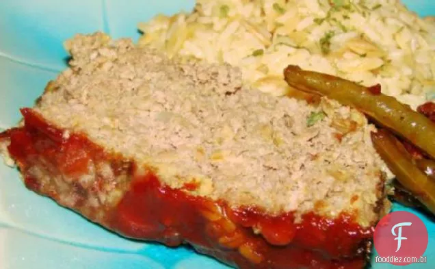 O bolo de carne da Laura