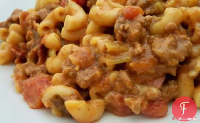 Bacon Cheeseburger Macarrão