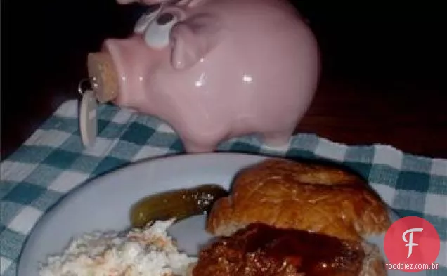 Costeletas e feijões