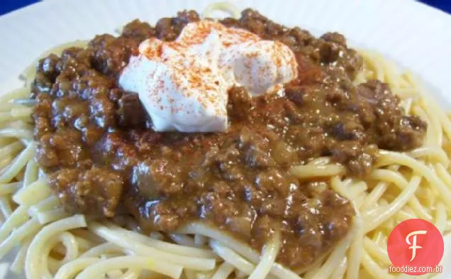 Crock Pot Goulash Não Húngaro