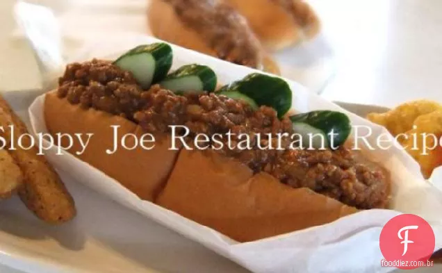 Sloppy Joe Restaurante Receita