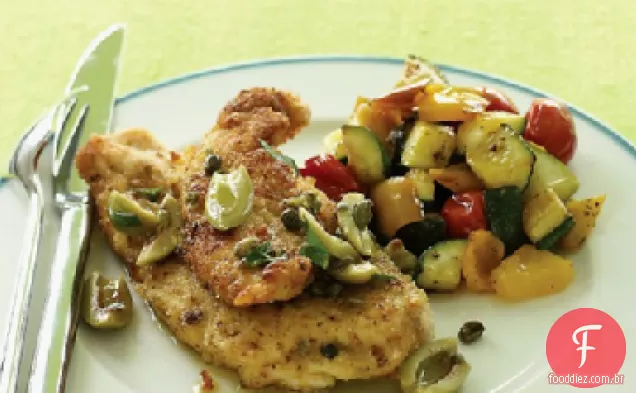 Costeletas De Frango À Milanesa