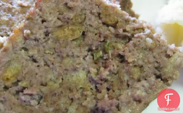 Fácil Fogão Topo Recheio Meatloaf