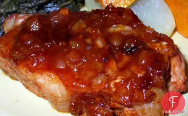 Molho de churrasco para costeletas, asas, Spareribs