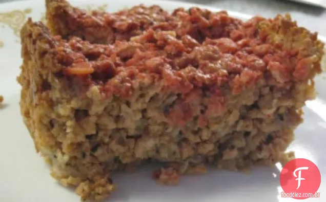 Microondas Arroz Krispie Meatloaf