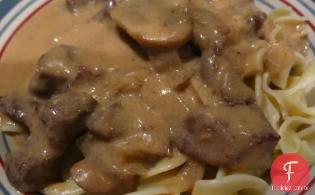 Papa d's Beef Stroganoff