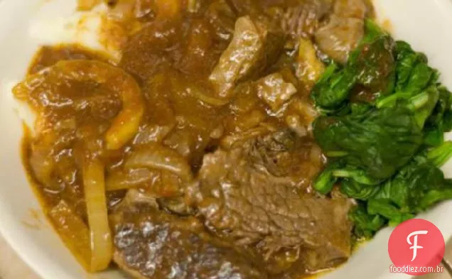 Bife Assado Com Limão