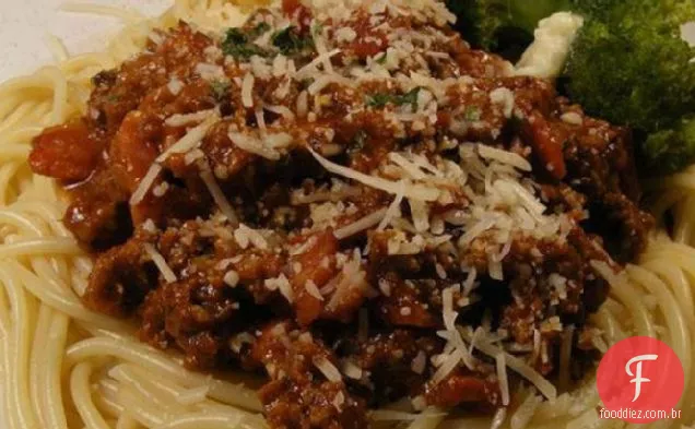 Espaguete À Bolonhesa (O Caminho Mais Fácil)