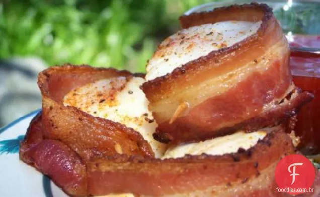 Vieiras Embrulhadas Em Bacon