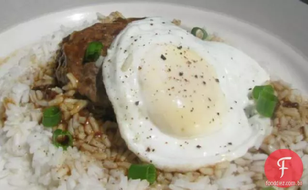 Hawaiian Loco Moco (Pequeno-Almoço Saudável)