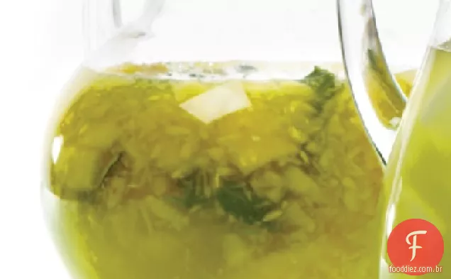 Abacaxi-Manjericão Margaritas