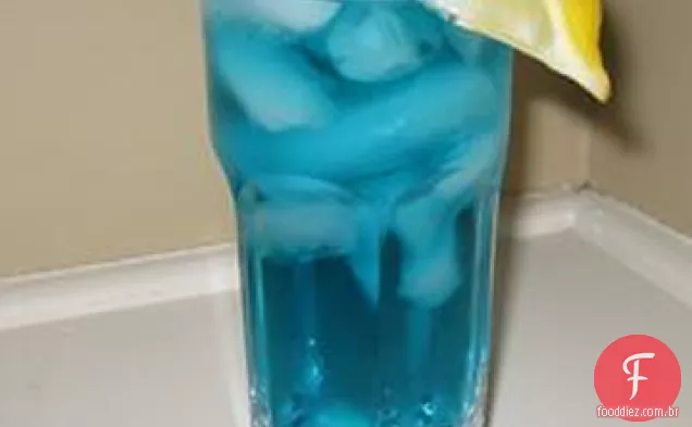 Motocicleta Azul