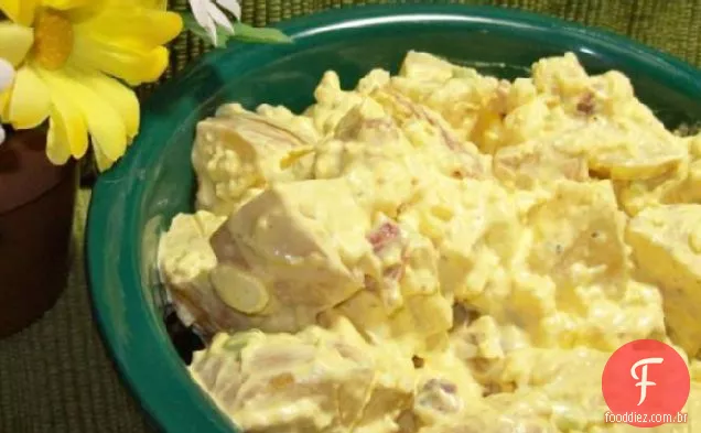 Salada De Batata De Ouro Amarelo De 24 Quilates