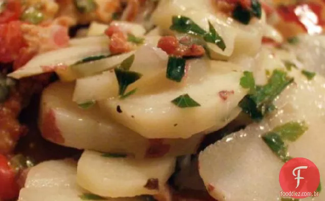 Bayrisher Kartoffel Salat (Salada De Batata Da Baviera)
