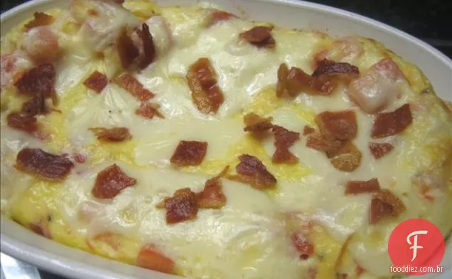 Sopa de batata assada para uma multidão