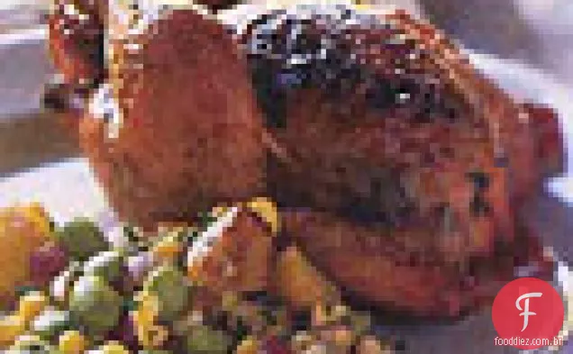 Poussins Grelhados Da Limão-Erva