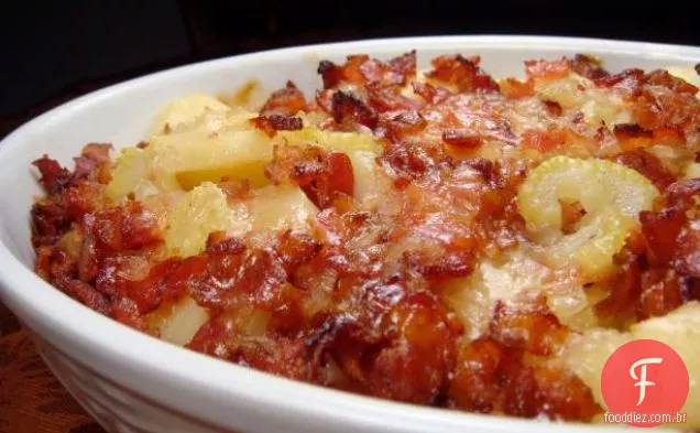 Pan Vieiras fritas e Bacon