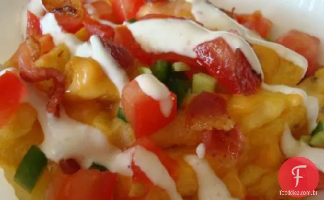 Batatas Fritas De Queijo Assadas