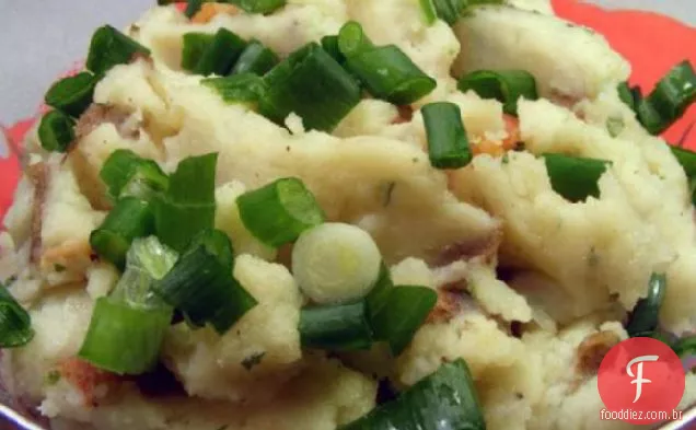 Bacon e queijo azul batata surpresa
