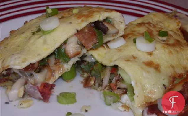 Um tipo diferente de omelete