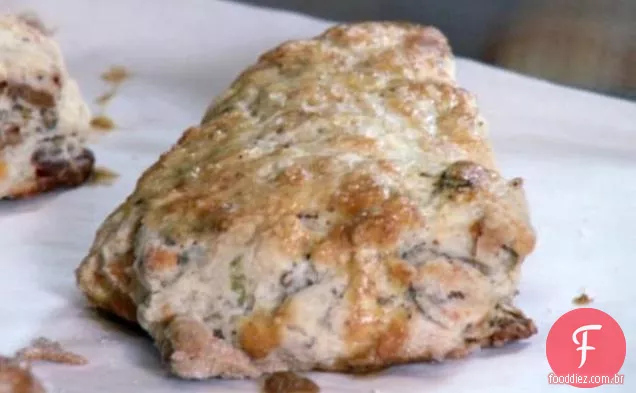 Bangin ' Bacon e Cheddar Scones