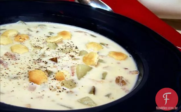 Fácil Nova Inglaterra Clam Chowder