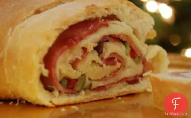 Pan De Jamon (pão de presunto)