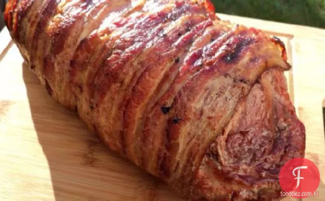 Nif's Porkapalooza (Lombo De Porco embrulhado em Bacon)