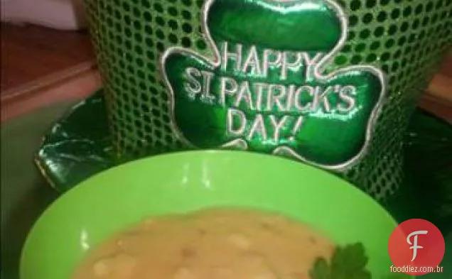 Sopa De Batata Irlandesa Com Bacon