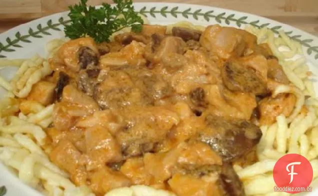 Goulash De Frango (Ensopado De Frango)