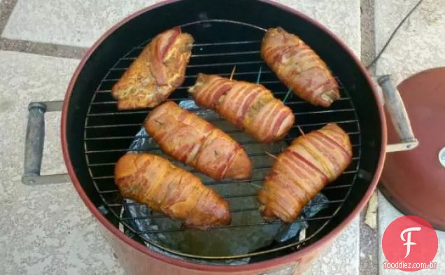 Panquecas De Maçã E Bacon Com Xarope De Cidra