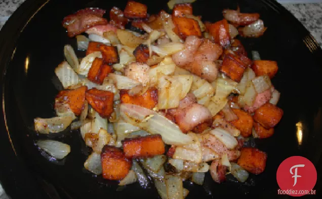 Batatas do café da manhã de Linny