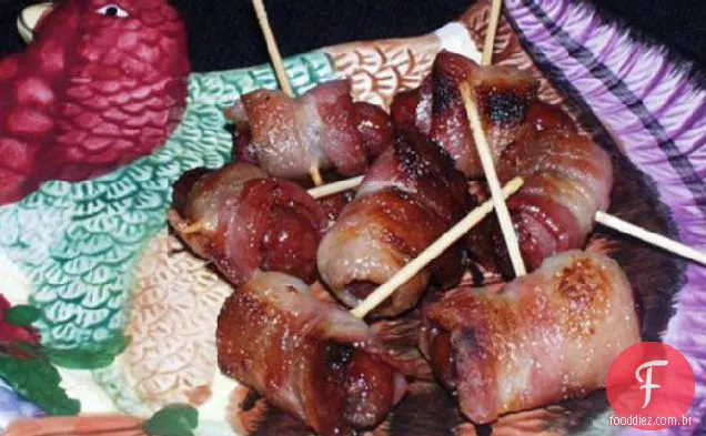 Garotinhos Embrulhados Em Bacon