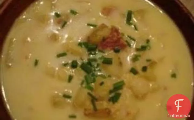 Cheesy Ham & Bacon Chowder