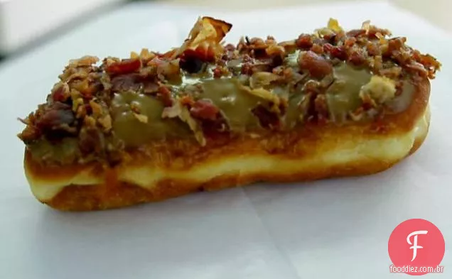 Maple Glazed Bacon Long John