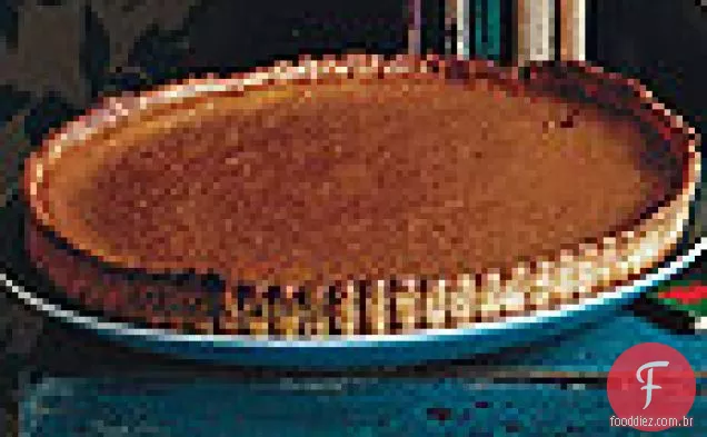 Torta de abóbora com crosta de anis-semente